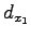 $d_{x_1}$