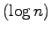 $(\log n)$