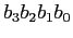 $b_3b_2b_1b_0$