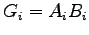 $G_i = A_i B_i$