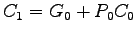 $C_1 = G_0 + P_0 C_0$