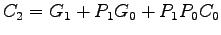 $C_2 = G_1 + P_1 G_0 + P_1 P_0 C_0$