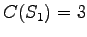 $C(S_1) = 3$
