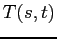 $T(s,t)$