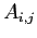 $A_{i,j}$